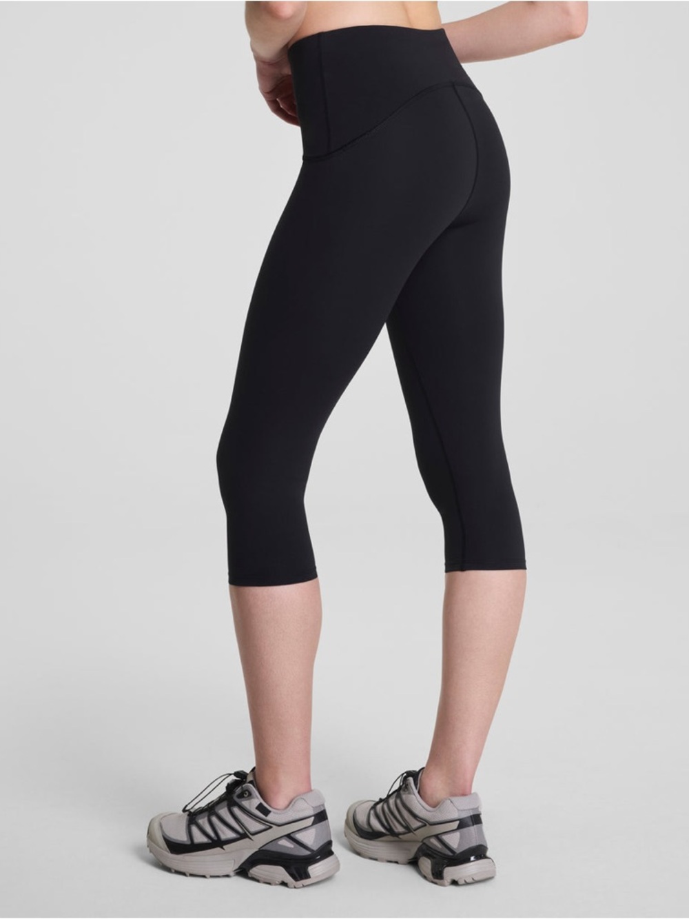 SPANX Black 'Booty Boost' High-Waist Cropped Leggings